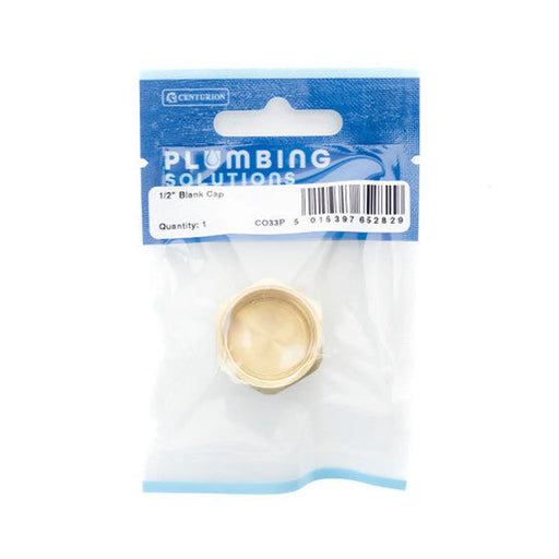 Centurion 1/2" Blank Cap - Pack of 5