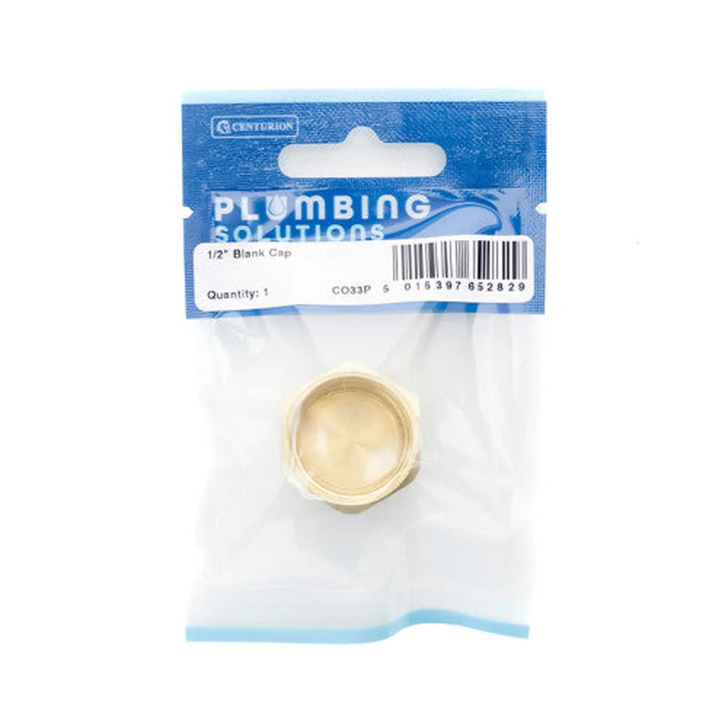 Centurion 1/2" Blank Cap - Pack of 5