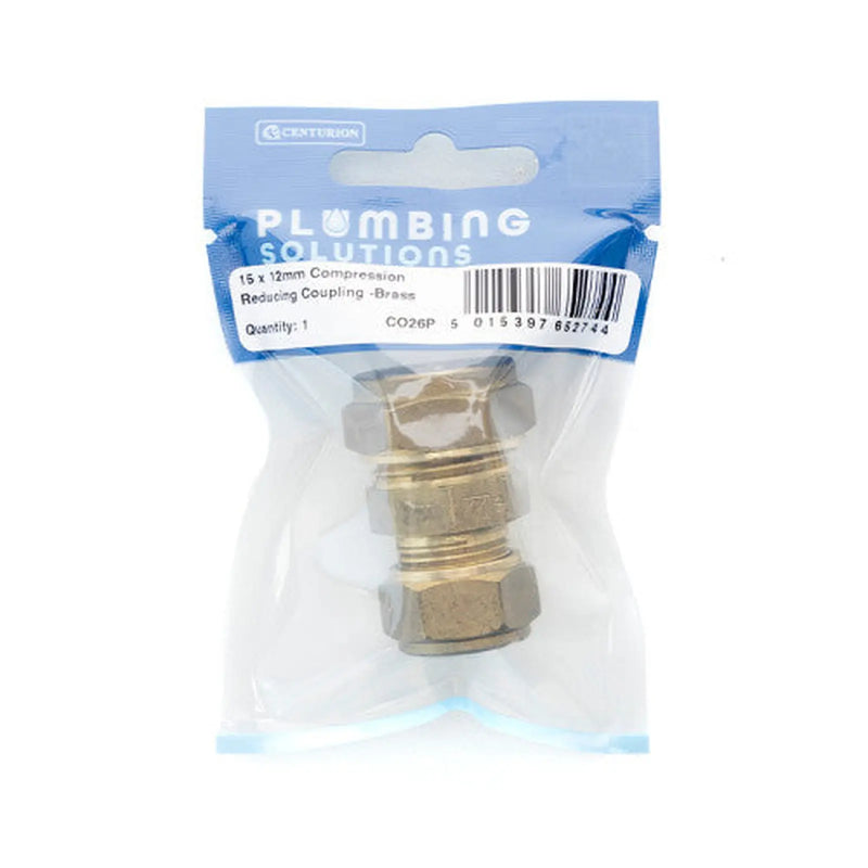 Centurion 15 - 12mm Compression Reducing Coupling - Pack of 5