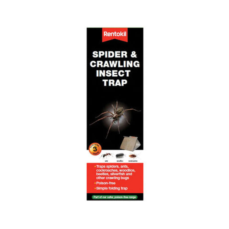 Centurion Rentokil - Spider & Crawling Insect Trap - Pack of 12
