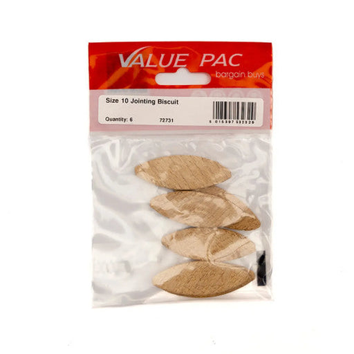 Centurion Size 10 Jointing Biscuit (Pack of 6) - Pack of 10