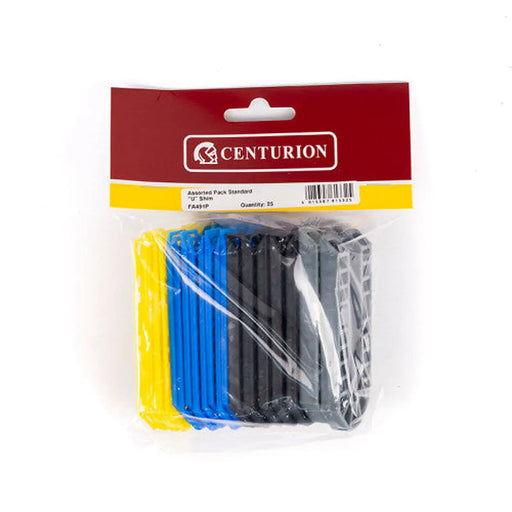 Centurion Assorted Pack Standard 'U' Shim - Pack of 5