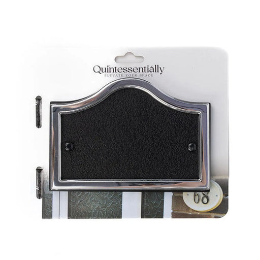 Centurion 26 x 13cm Black/Silver Pullman Blank - Pack of 2