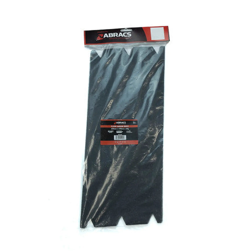 Centurion ABRASIVE FLOOR SHEETS 203 X 476MM 40G PACK 5 - Pack of 5