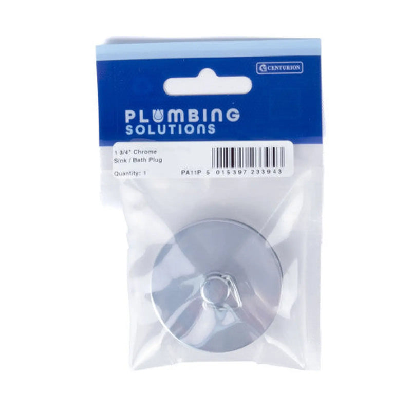 Centurion Plug - Sink Bath - Chrome - 1 3/4" - Pack of 5