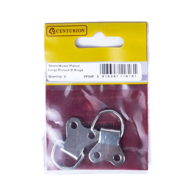 Centurion 35mm NP Large Picture D Rings (Pack of 2) - Pack of 5