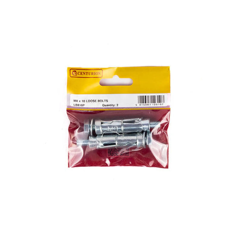 Centurion M8 x 10mm Expanding Loose Bolt (Pack of 2) - Pack of 5