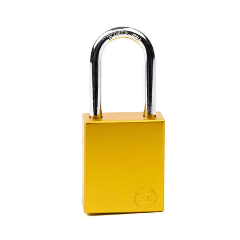Centurion Aluminium Safety Lockout Padlock - Yellow