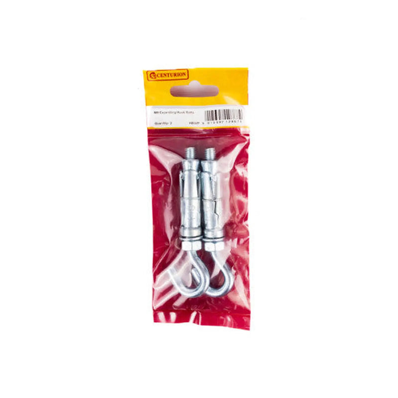Centurion M8 Expanding Hook Bolt  (Pack of 2) - Pack of 5