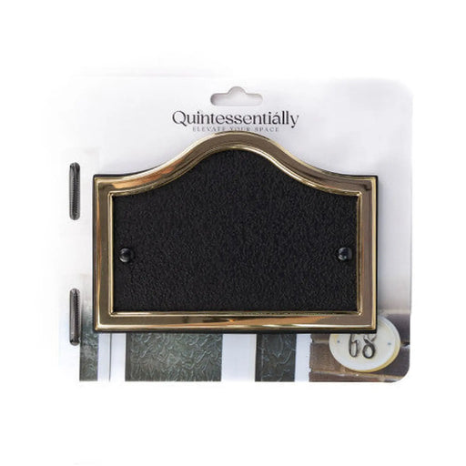 Centurion 27 x 13cm Black/Gold Pullman Blank - Pack of 2