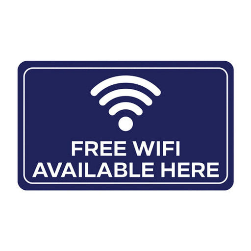 Centurion Free Wifi Available Here - SAV (200 x 120mm) - Min Order 4