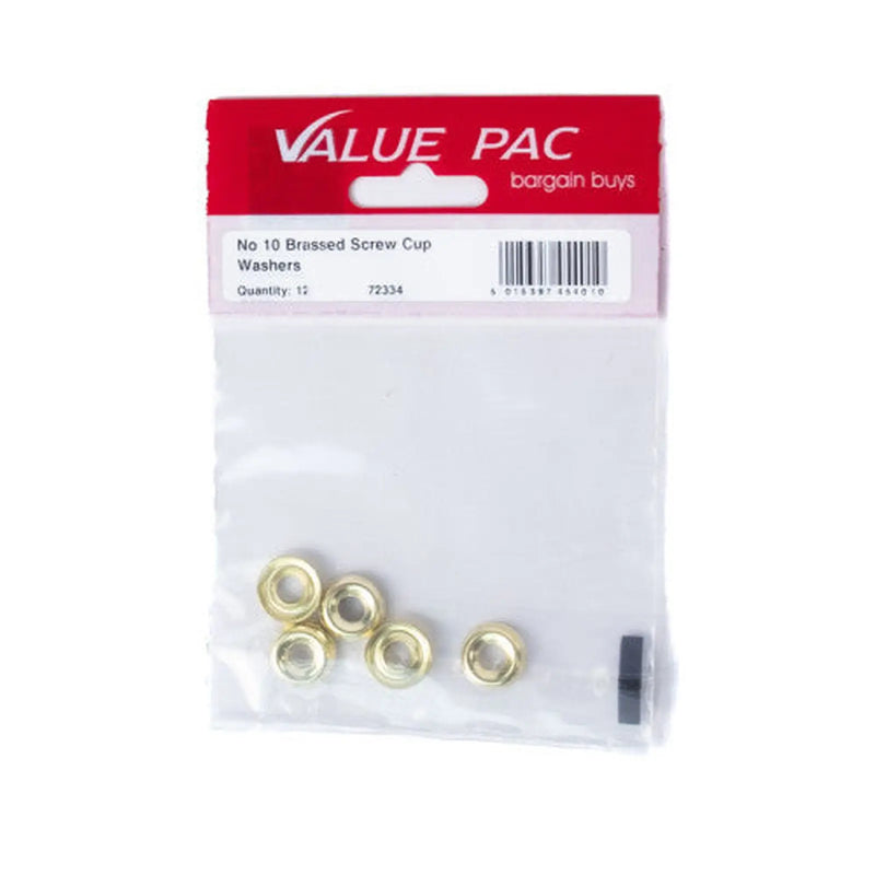 Centurion No 10 EB Screw Cup Washers (Pack of 12) - Pack of 10