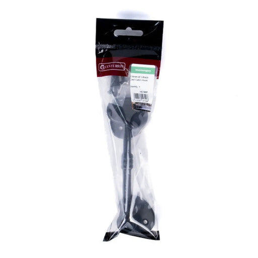 Centurion Cast Cabin Hook, Black, 150mm - Pack of 5