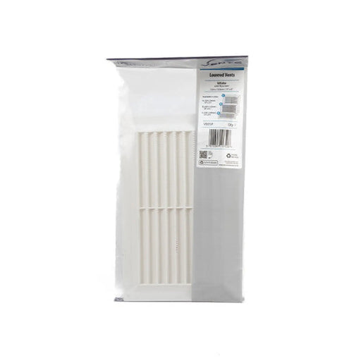 Centurion Plastic Louvre Vent - White - 229 x 152mm - Pack of 5