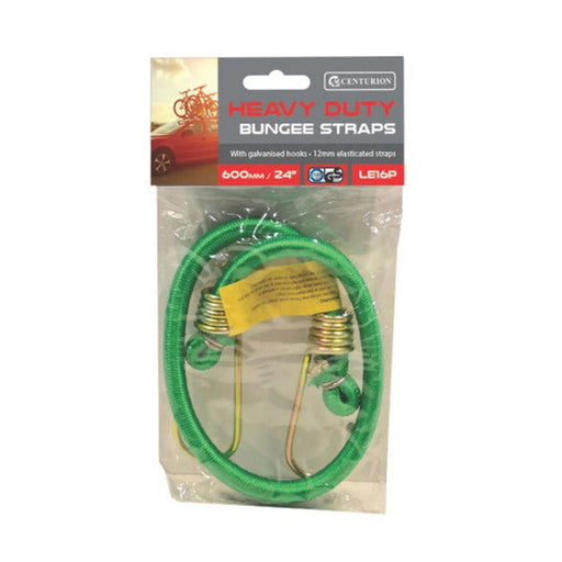 Centurion Bungee Strap, 12mm, 24" - Pack of 5