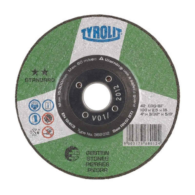 Centurion TYROLIT BASIC STONE CUT OFF 230 X 3.0 X 22.23MM - Min Order 4