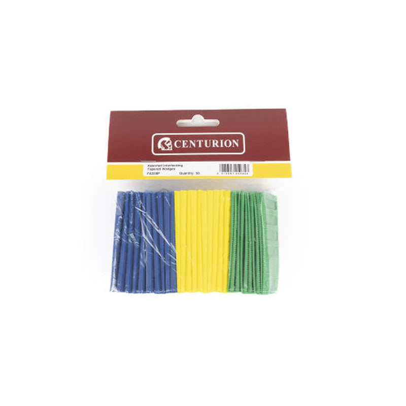Centurion 30 Assorted Interlocking Tapered Wedges (Pack of 30) - Pack of 5