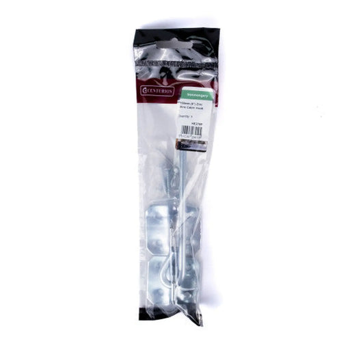 Centurion Wire Cabin Hooks, Zinc Plated, 150mm - Pack of 5