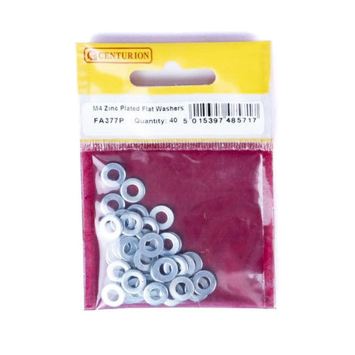 Centurion M4 Flat Washers (Pack of 40) - Pack of 5