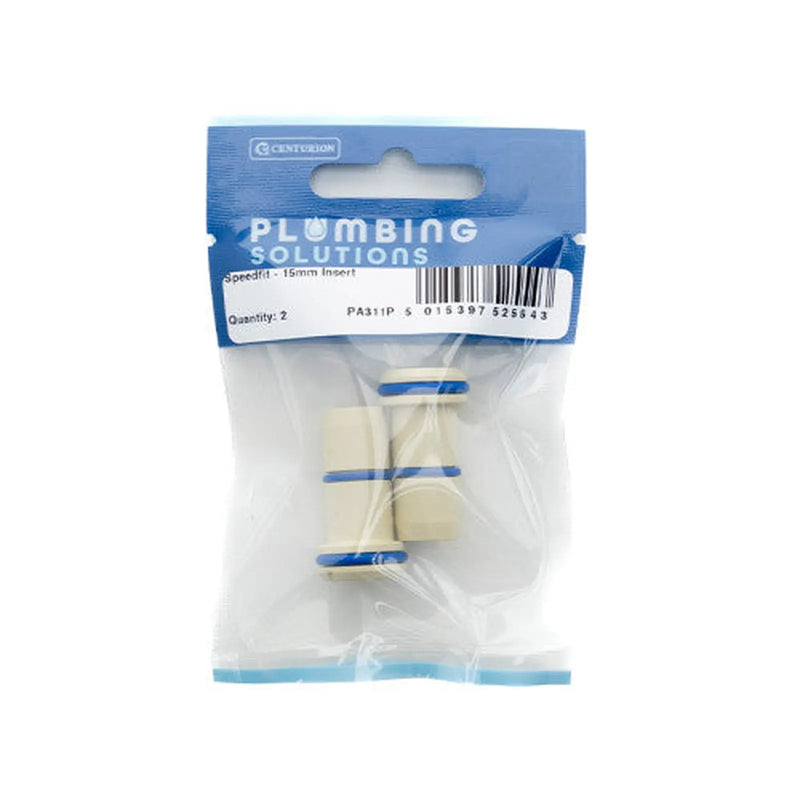 Centurion Speedfit - 15mm Insert - 2 Pack - Pack of 5