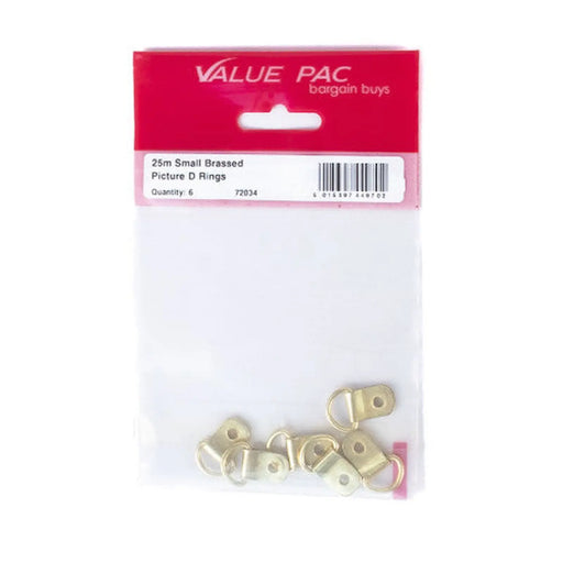 Centurion 25mm EB Small Picture D Rings 6pk - Pack of 10