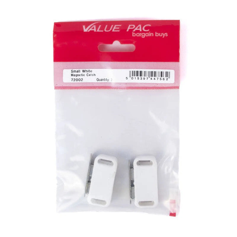 Centurion 43mm White Small Magnetic Catch - Pack of 10
