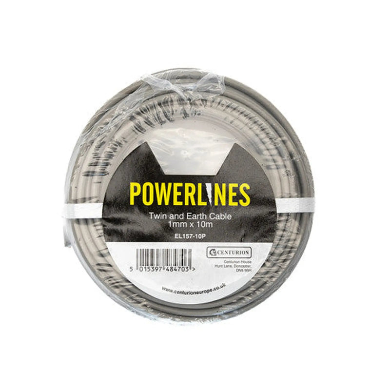 Centurion Twin and Earth Cable, 1mm x 10m