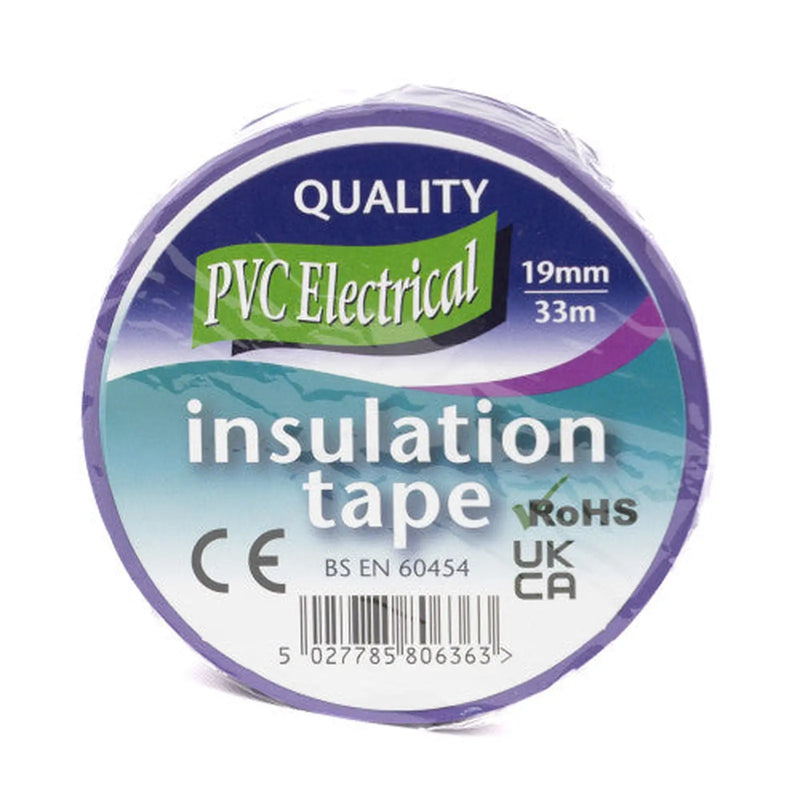 Centurion PVC Purple Tape, 19mm x 33m - Min Order 6