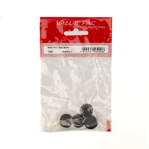 Centurion 19mm Black Seat Buffer (Pack of 4) - Pack of 10
