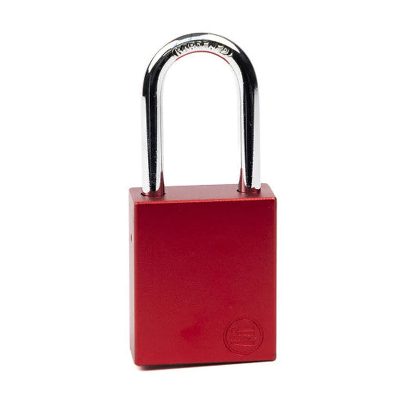 Centurion Aluminium Safety Lockout Padlock - Red