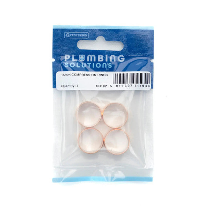 Centurion 15mm Compression Rings (Pack of 4) - Pack of 5