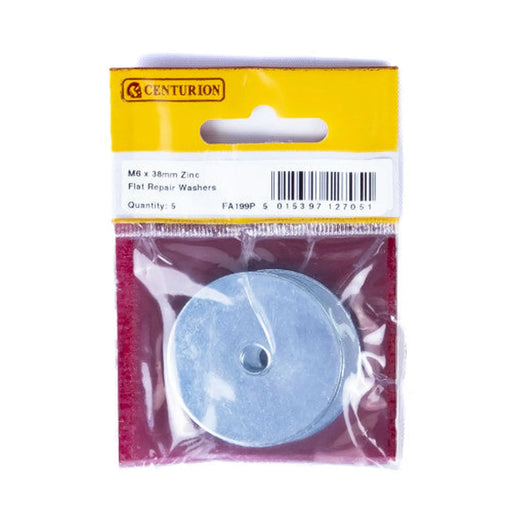 Centurion M6 x 38mm ZP Flat Repair Washers (Pack of 5)