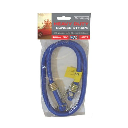 Centurion Bungee Strap, 12mm, 36" - Pack of 5
