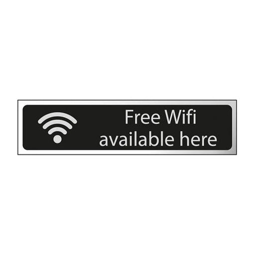 Centurion Free Wifi Available Here – CHR (200 x 50mm) - Min Order 4