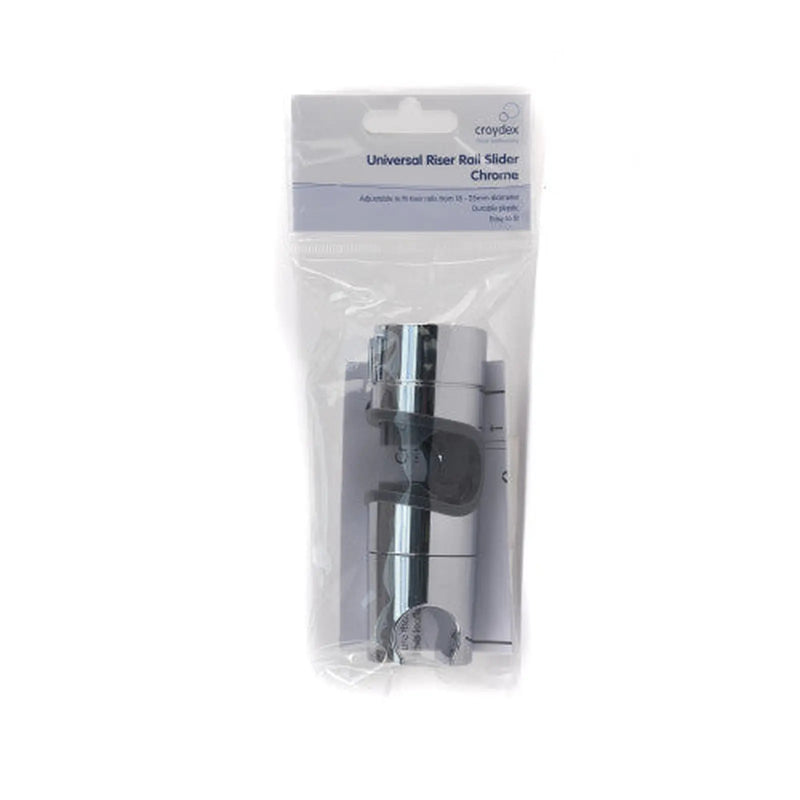 Centurion Universal Riser Rail Slider - 18-25mm - Chrome - Pack of 5
