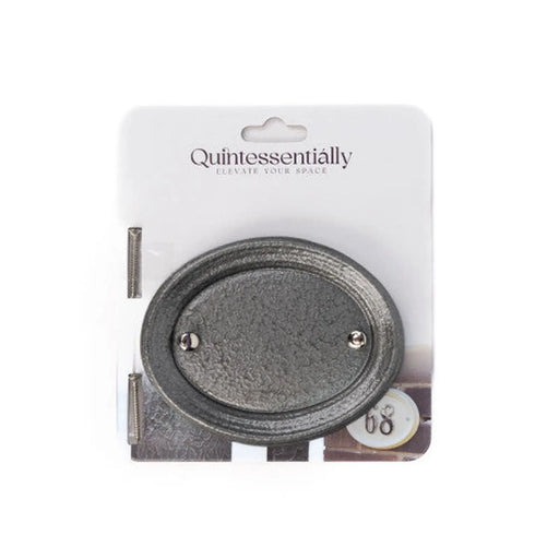 Centurion Small Pewter Oval Plaque - Pack of 2