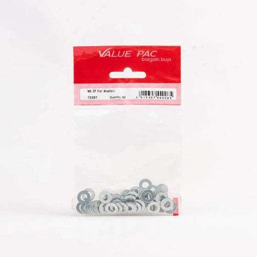 Centurion M6 ZP Flat Washers - Pack of 10