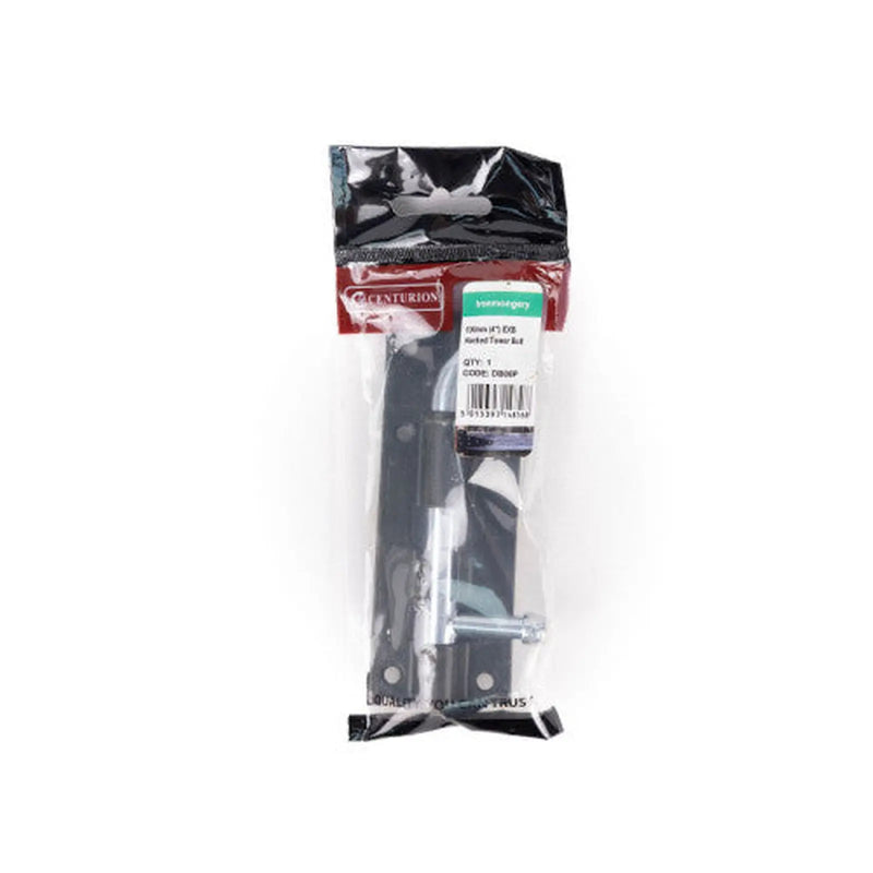 Centurion Necked Tower Bolt - EXB - 100mm (4") - Pack of 3