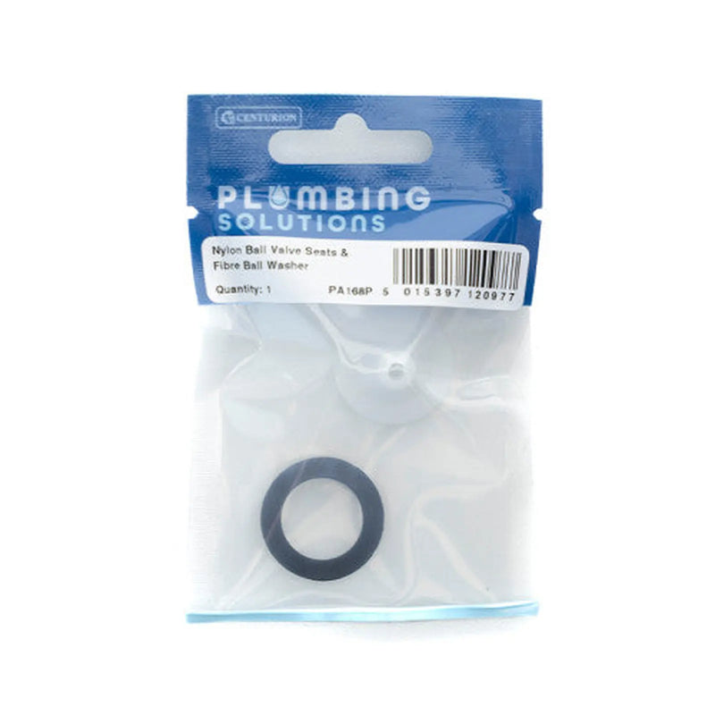Centurion Nylon Ball Valve Seats with Fibre Ball Valve Washer - Pack of 5