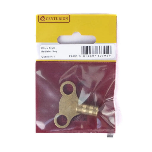 Centurion Radiator Key - Brass Clock Style - Pack of 5