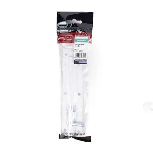 Centurion 150mm (6") White Tower Bolt - Pack of 5