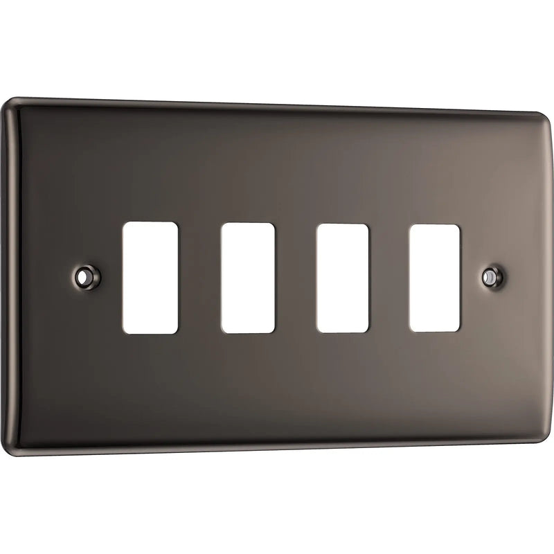 BG Electrical Grid - 4 module, rectangular