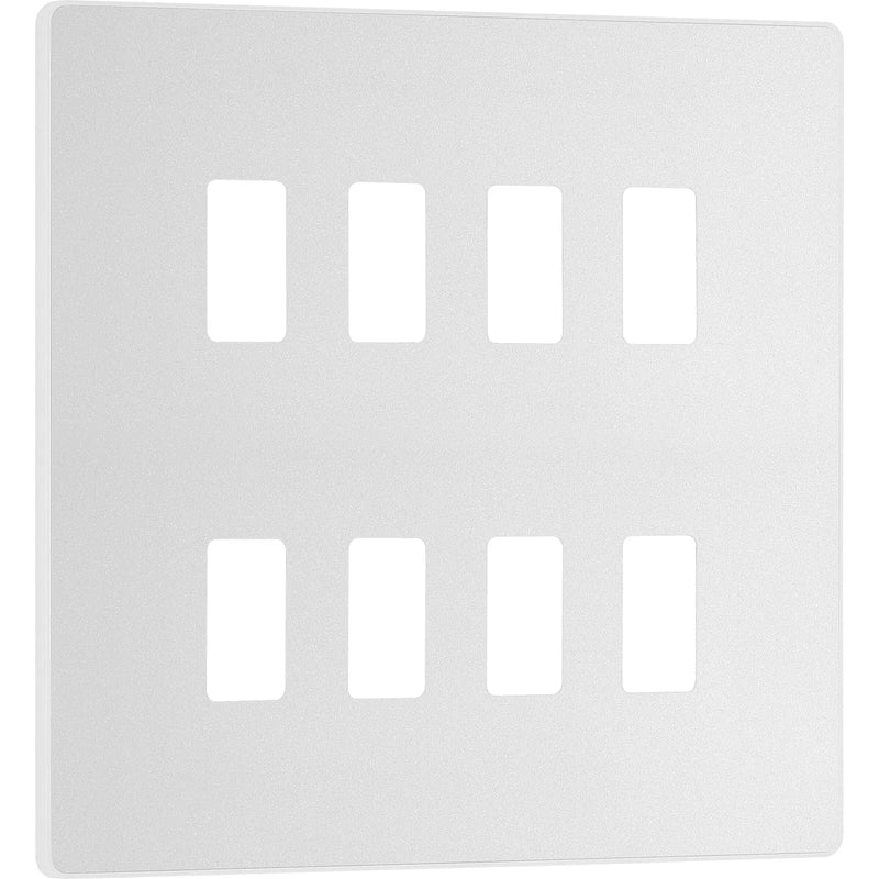 BG Electrical Grid - 8 module, square