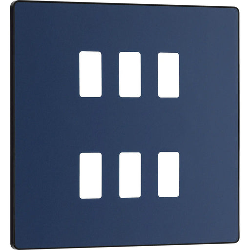 BG Electrical Grid - 6 module, square