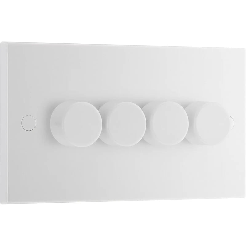 BG Electrical 900 Series - Quadruple, 2 way push 200W