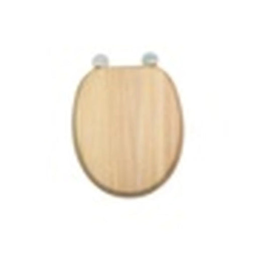 Croydex Flexi-Fix Toilet Seat Davos Blonded Pine