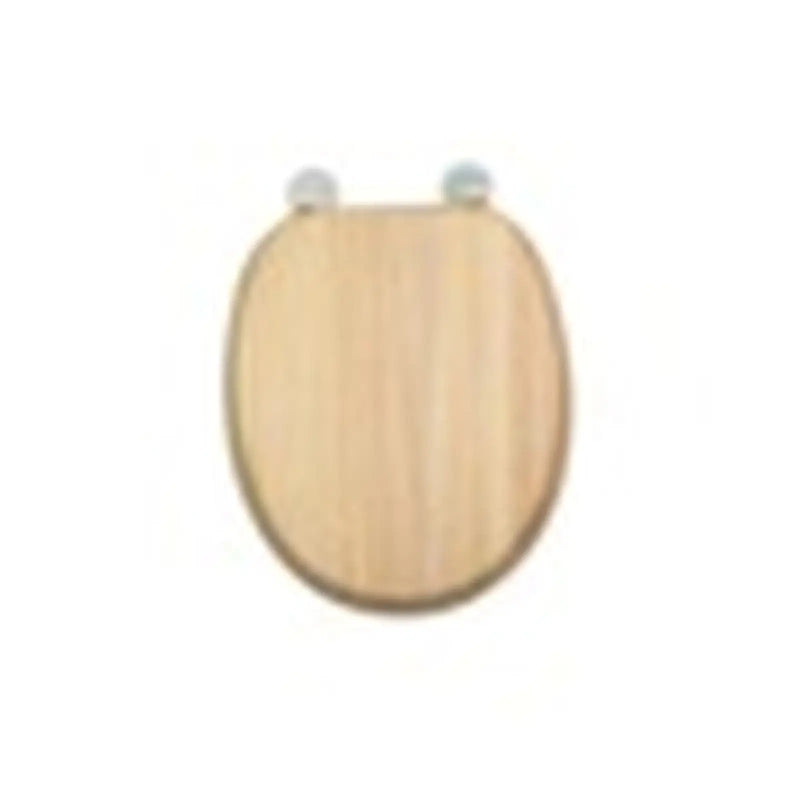 Croydex Flexi-Fix Toilet Seat Davos Blonded Pine