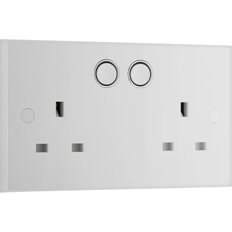 BG Electrical 900 Series - Double, switched, single pole with smart control