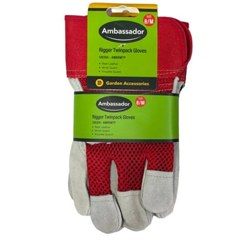 Ambassador Rigger Twinpack Gloves 8/M