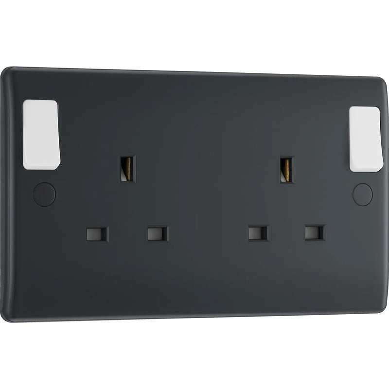 BG Electrical Part M - Double, switched, double pole, outboard rockers